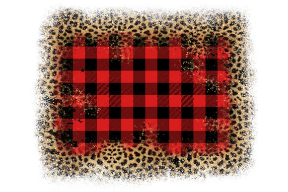 Download Red Buffalo Plaid Leopard Sublimatio - Premium Resources